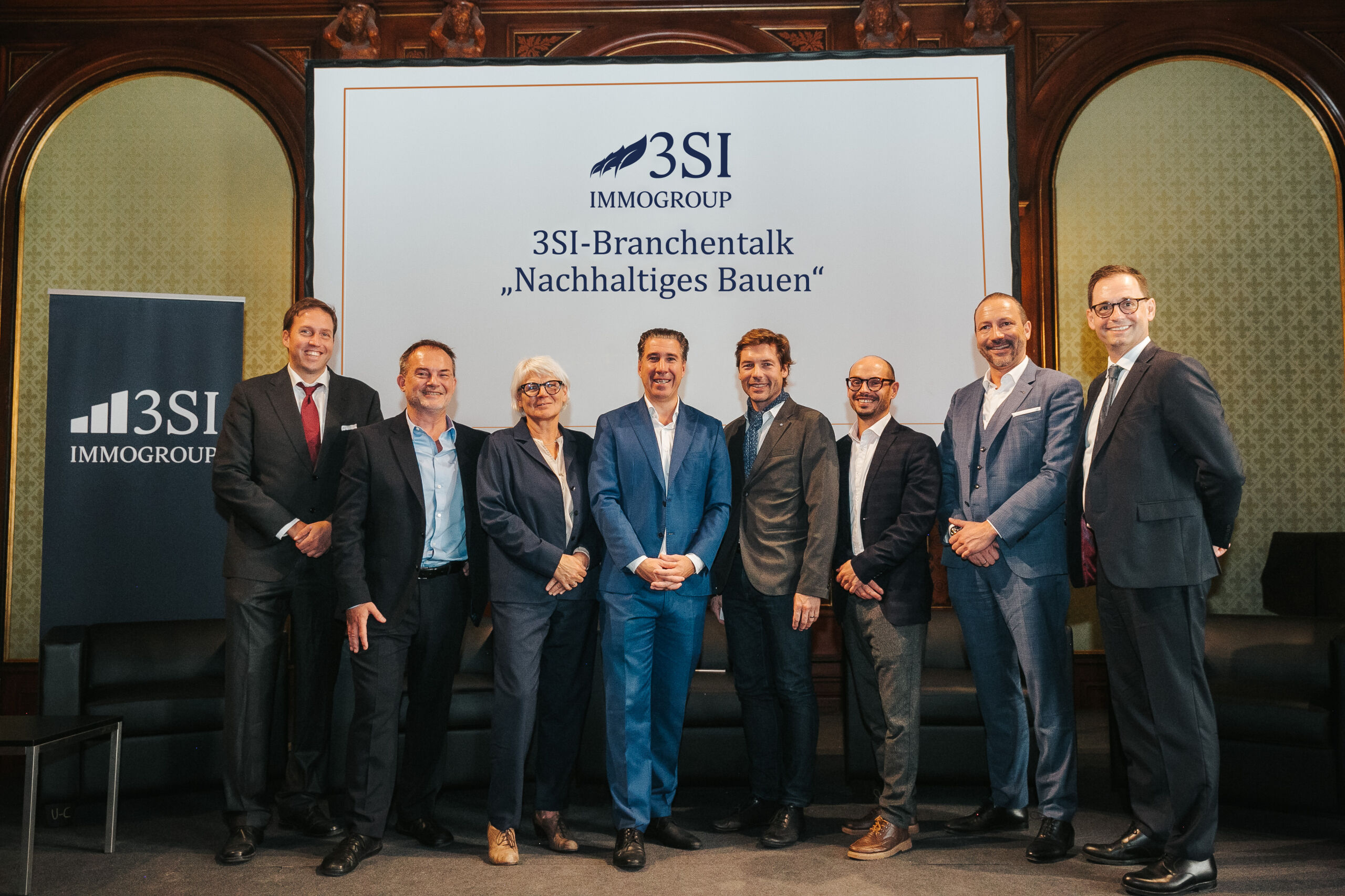 Tobias Steiner, Robert Lechner, Inge Schrattenecker, Michael Schmidt (3SI), Andreas Hawlik, Florian Wehrberger, Markus Neumayer, Markus Steinböck (3SI) (v.l.n.r.)