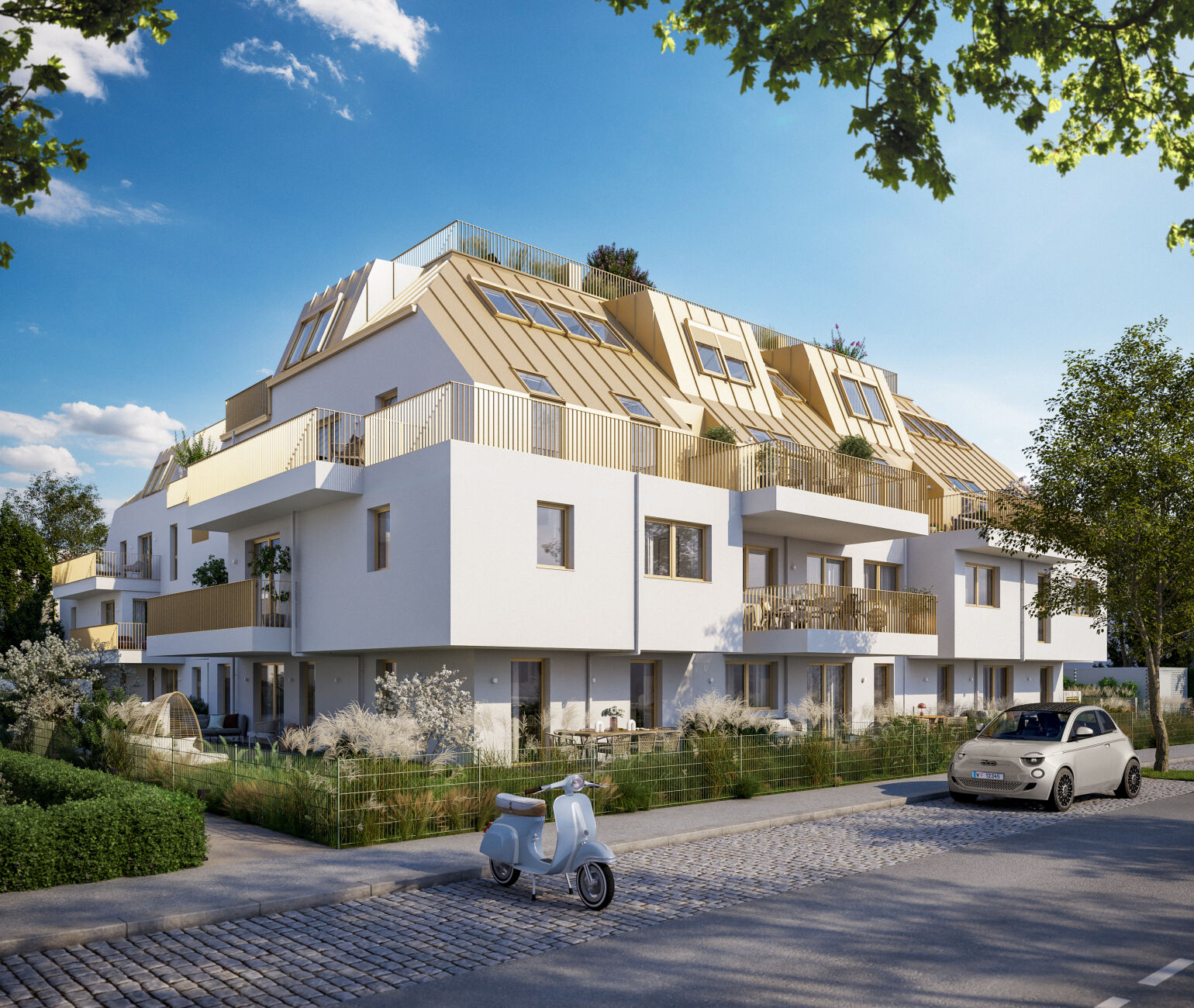 Gold-Zertifikat für das aktuellste Neubau-Projekt der 3SI Immogroup: THE LIBERTY in Wien Kagran.