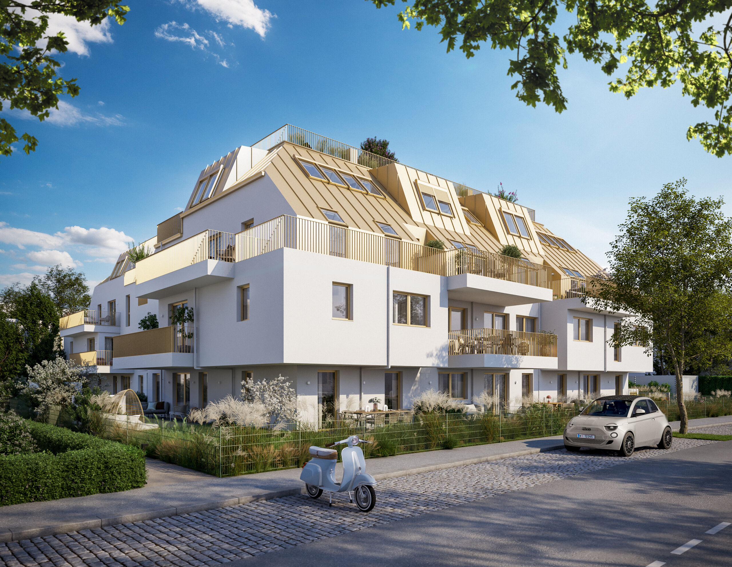 Gold-Zertifikat für das aktuellste Neubau-Projekt der 3SI Immogroup: THE LIBERTY in Wien Kagran.